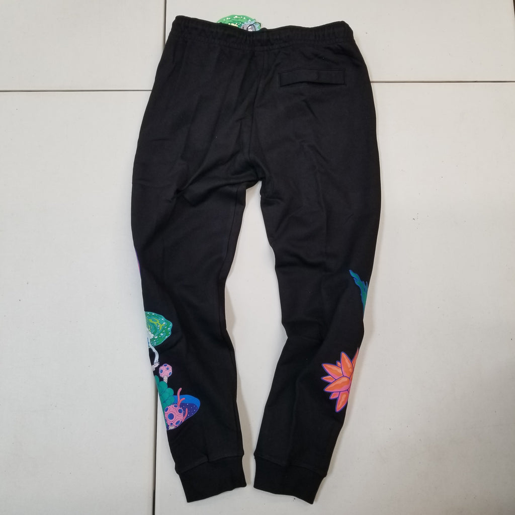 Men's Freeze Max Rick and Morty Joggers Black