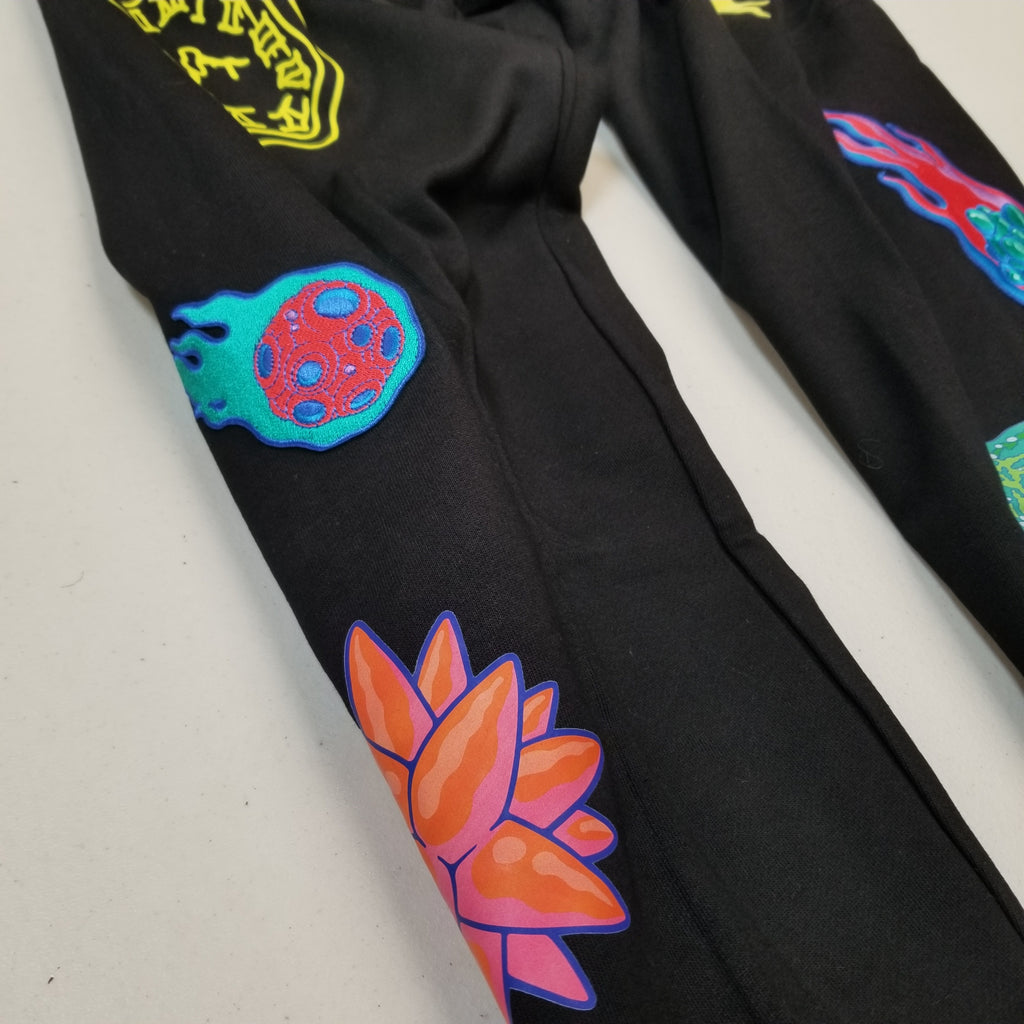 Men's Freeze Max Rick and Morty Joggers Black