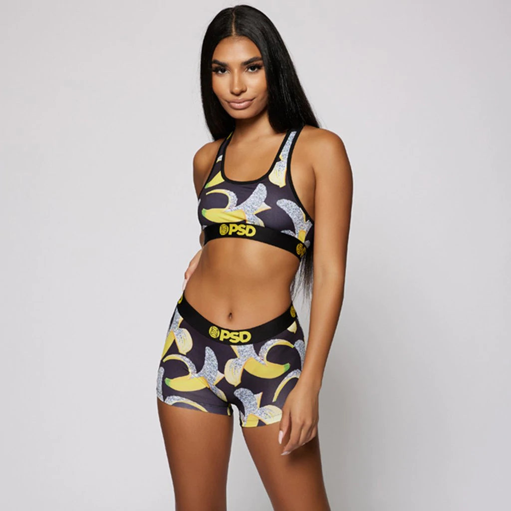Women's PSD Iced Banana Sports Bra