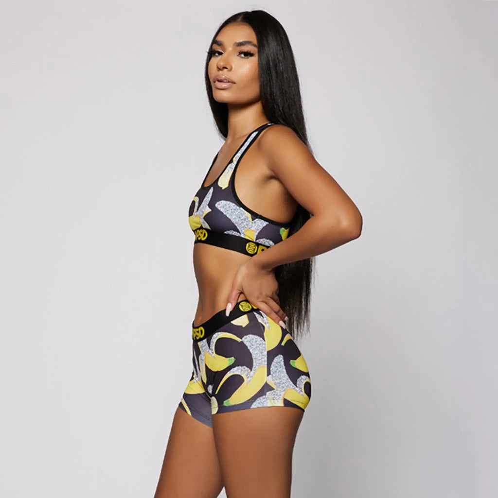 Women's PSD Iced Banana Sports Bra