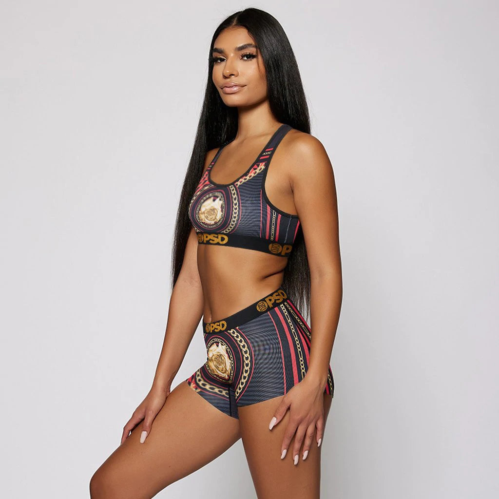 Women's PSD Deebo Samuel Geo Lux Sports Bra