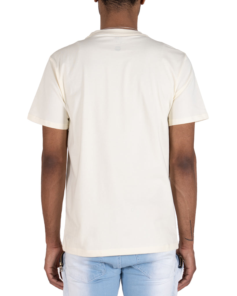 Men's Two Mill Twenty "Money on Lock" Graphic T-Shirt Ivory