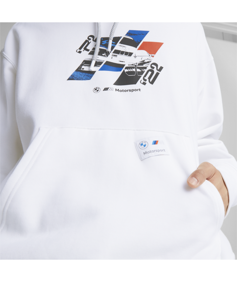 Men's PUMA BMW M Motorsport Graphic Hoodie White