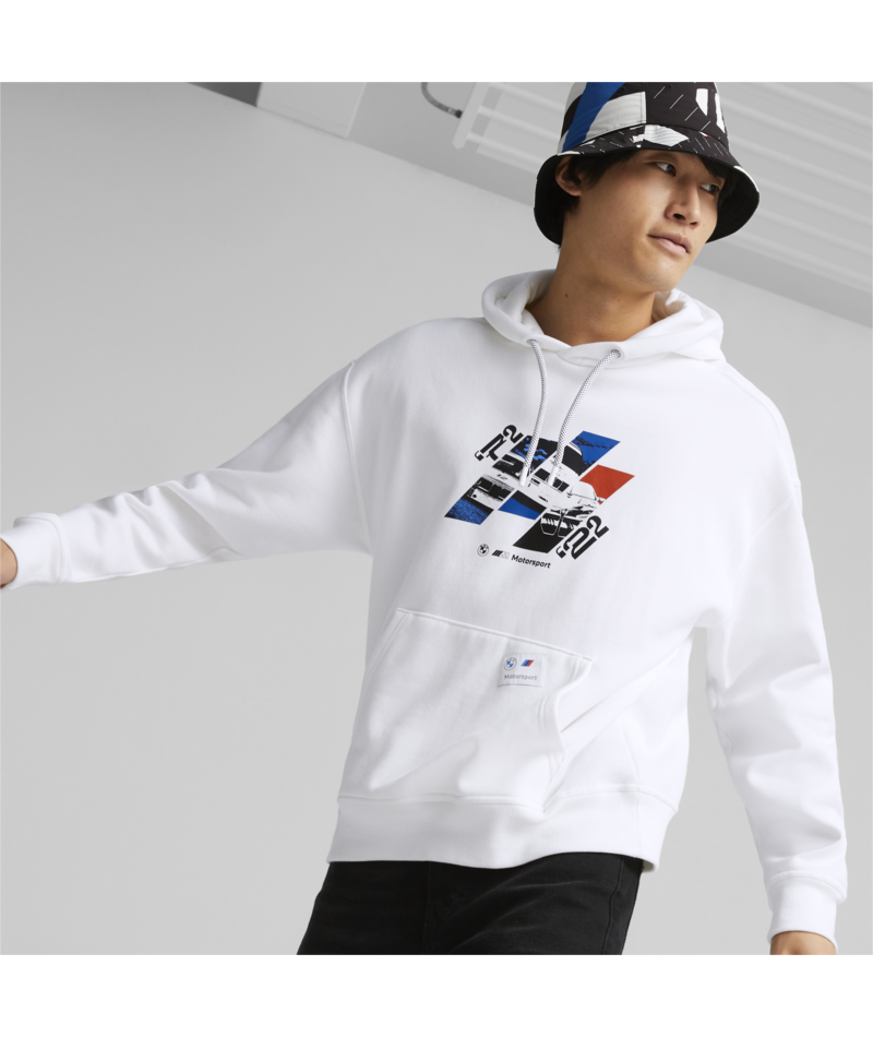 Men's PUMA BMW M Motorsport Graphic Hoodie White