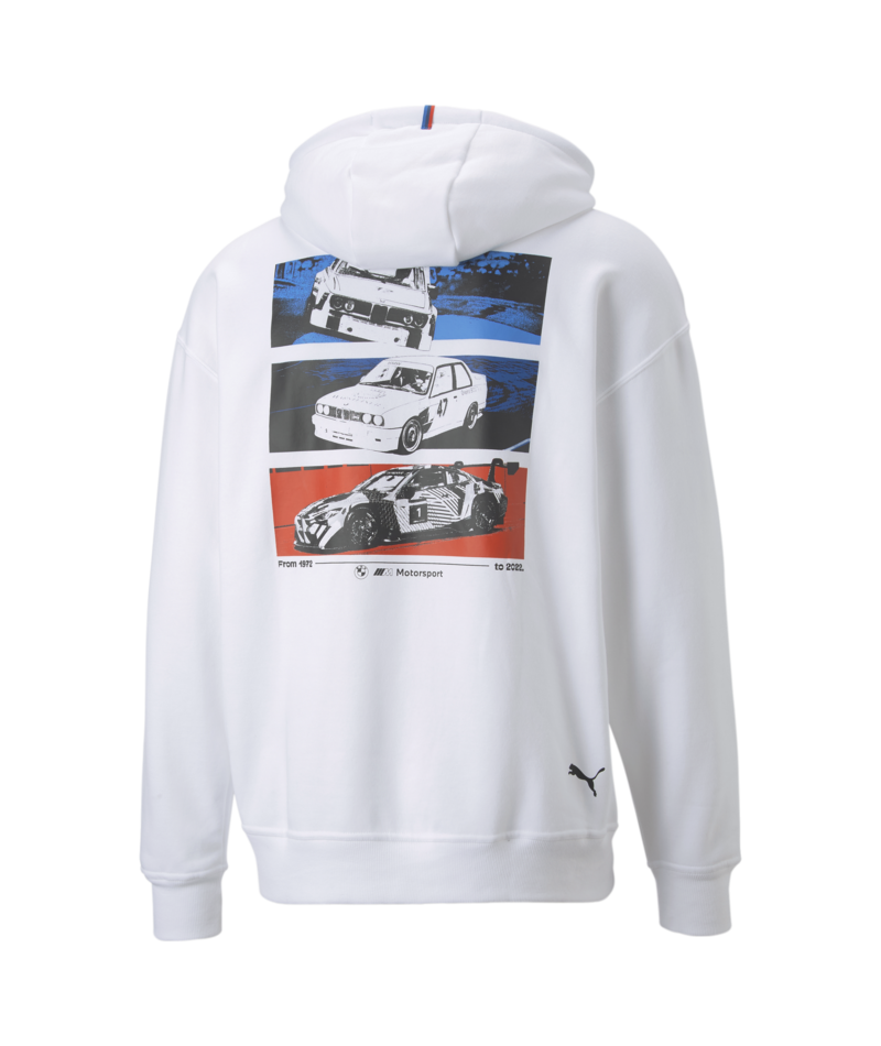 Men's PUMA BMW M Motorsport Graphic Hoodie White