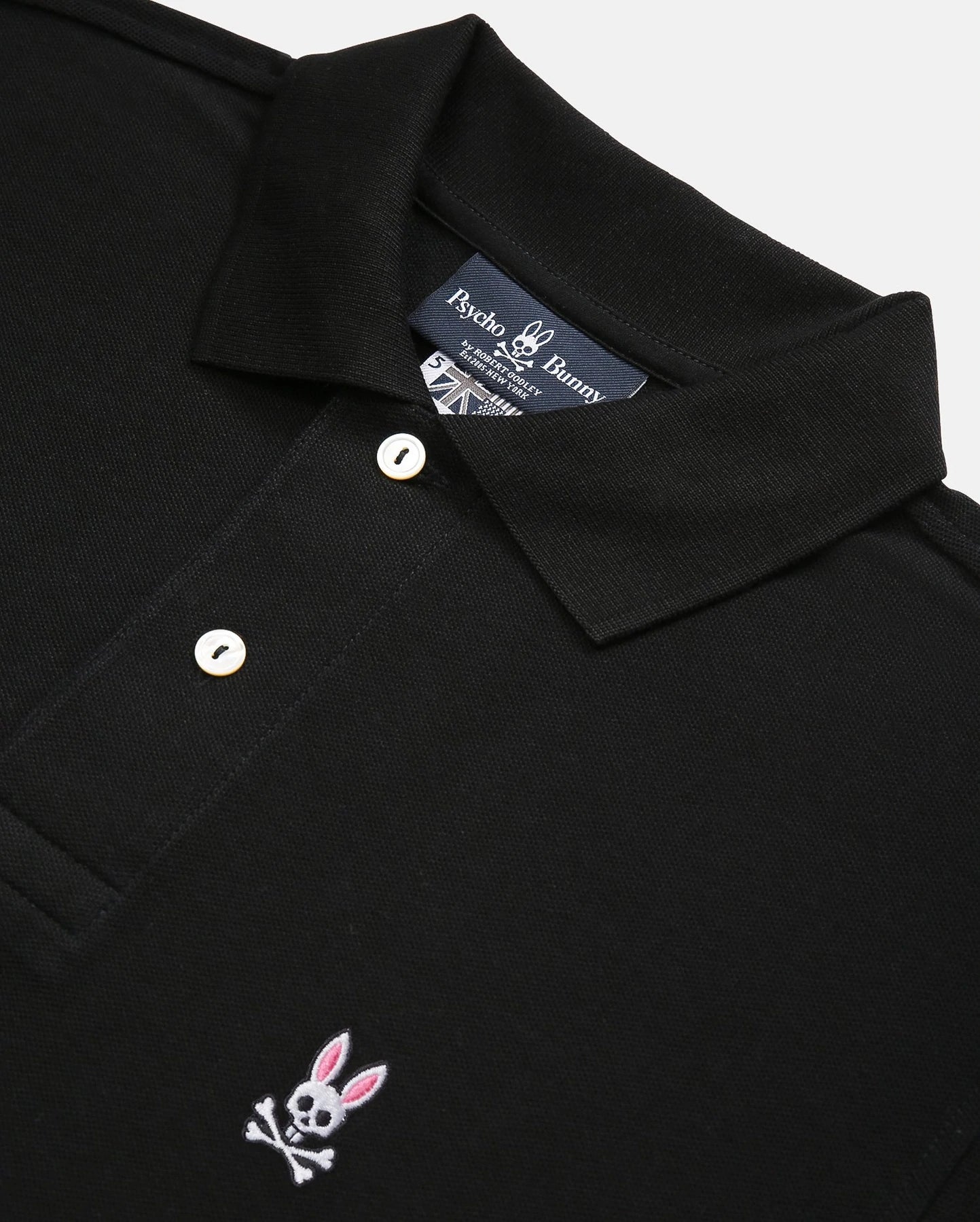 Men's Psycho Bunny Classic Polo Black