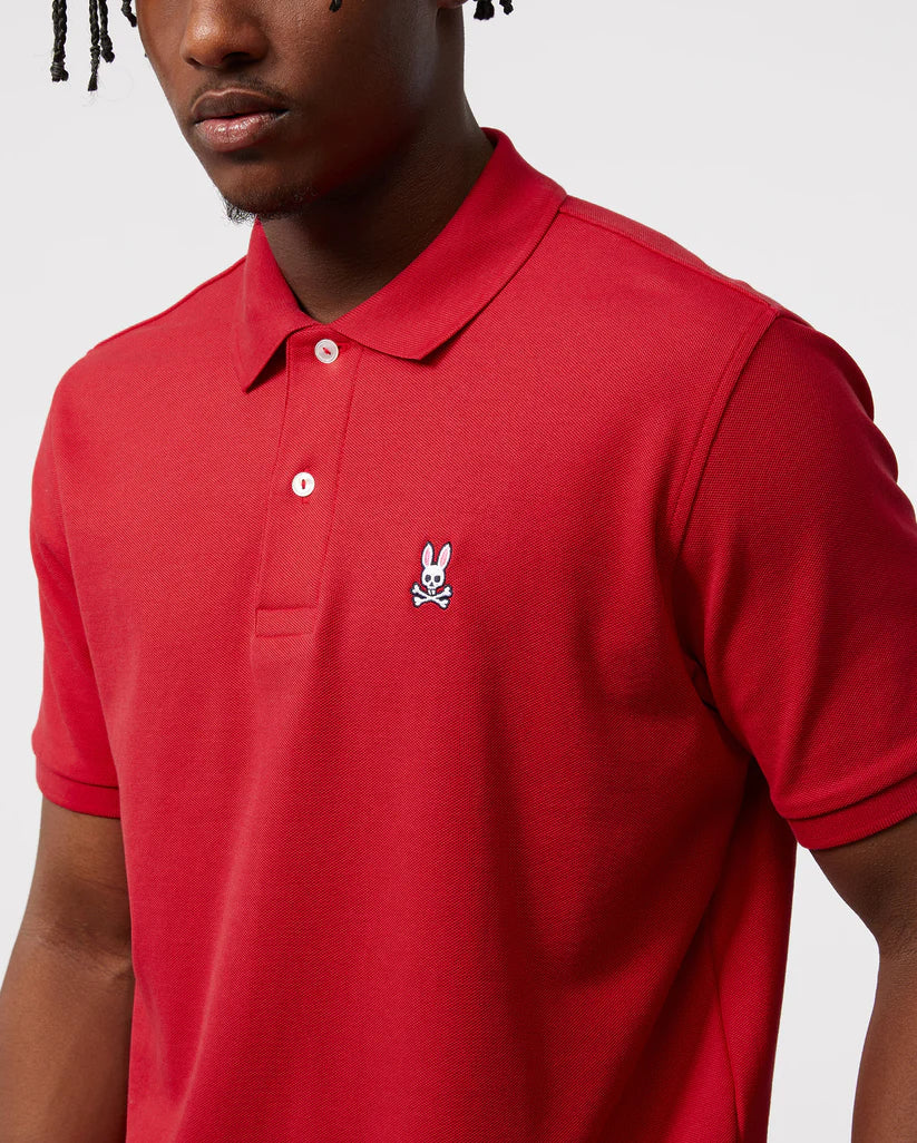 Men's Psycho Bunny Classic Polo Brilliant Red