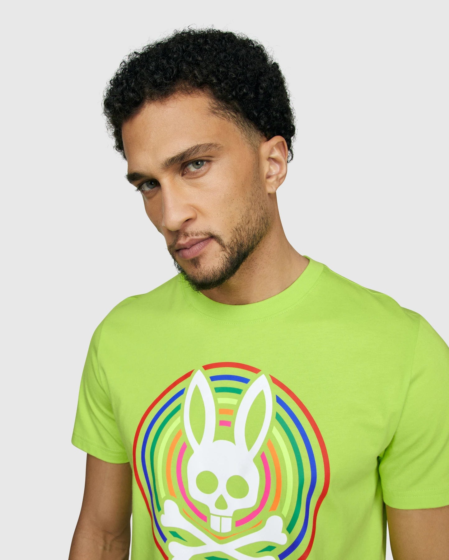 Men's Psycho Bunny Andrew Tee Acid Lime