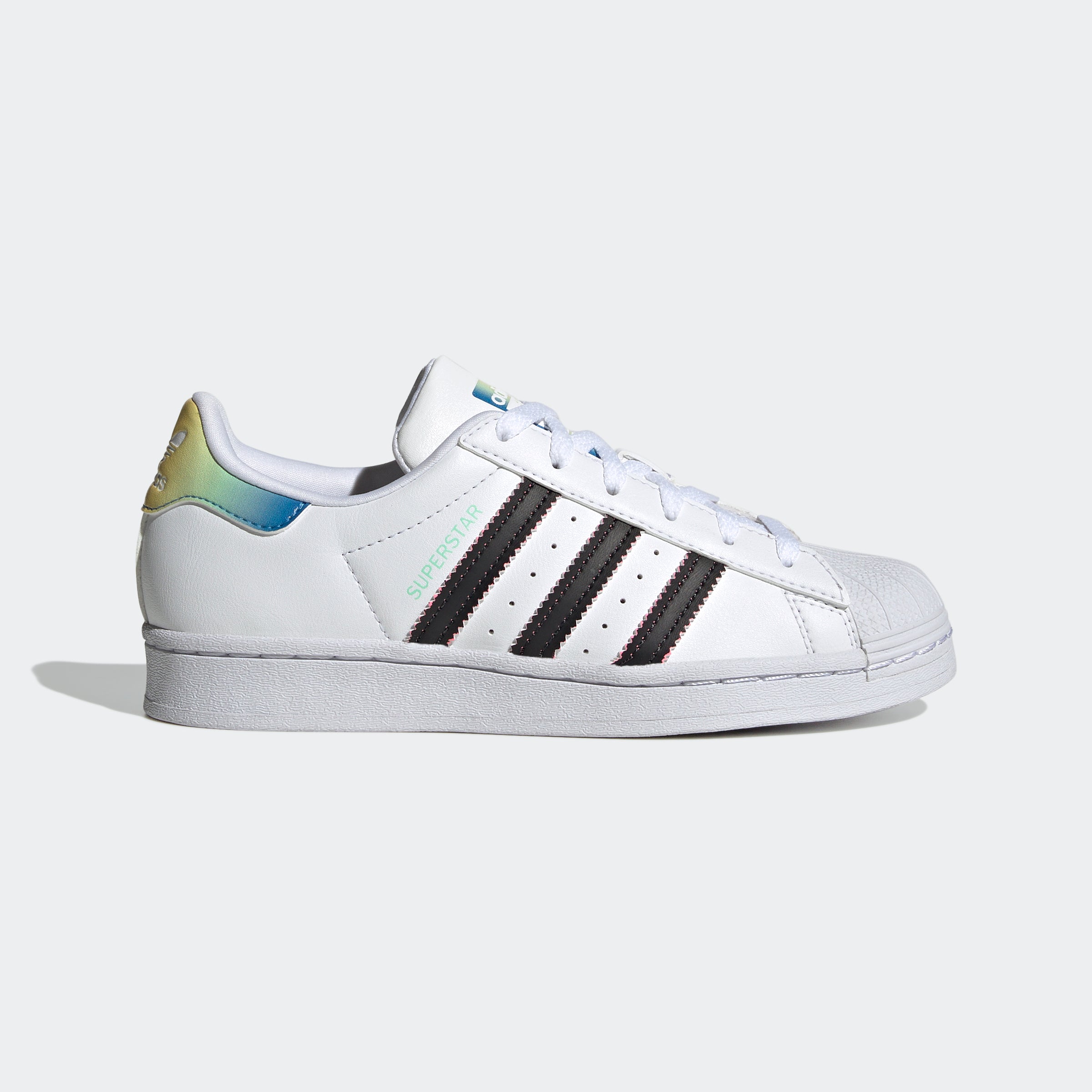 Big Kids adidas Originals Superstar Shoes White