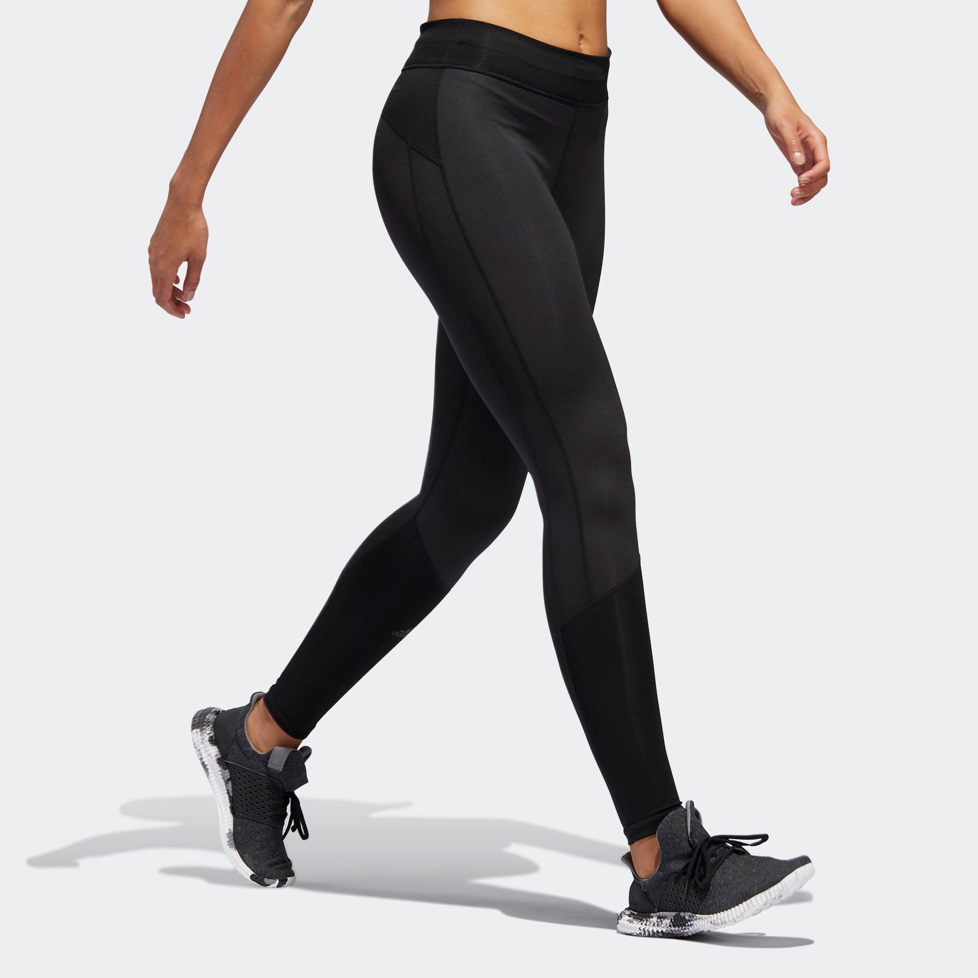 Women's adidas Training Design 2 Move Leggings Black Print