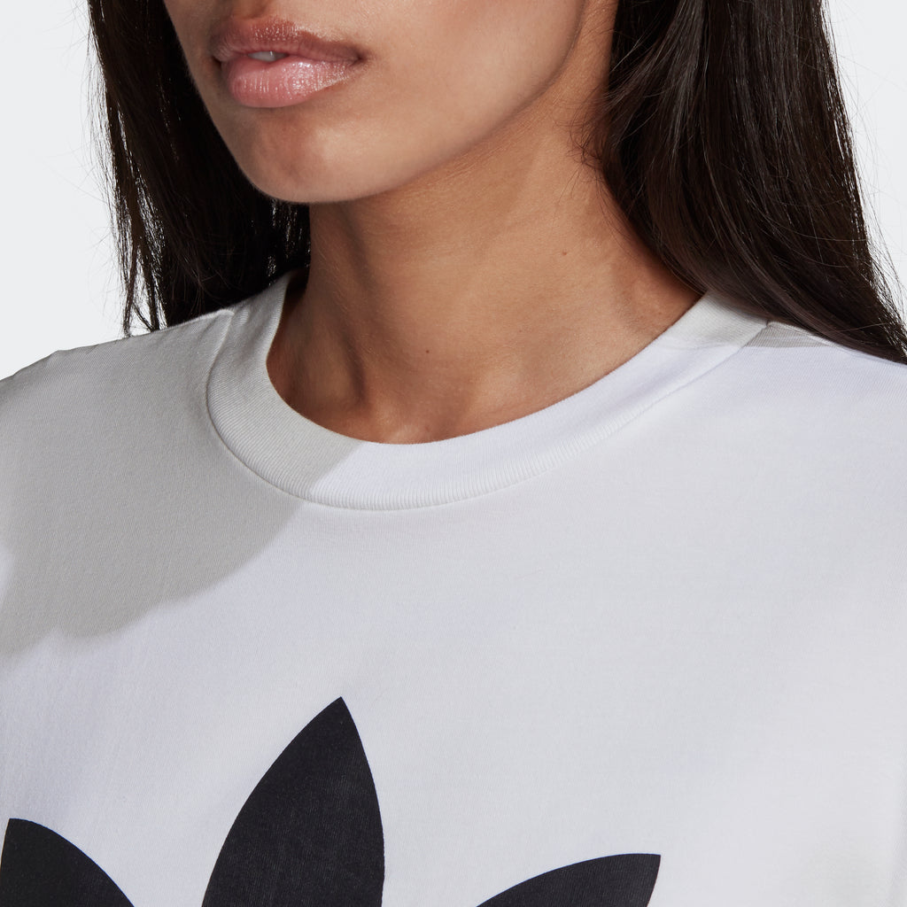 Women's adidas Originals Adicolor Classics Trefoil Tee White