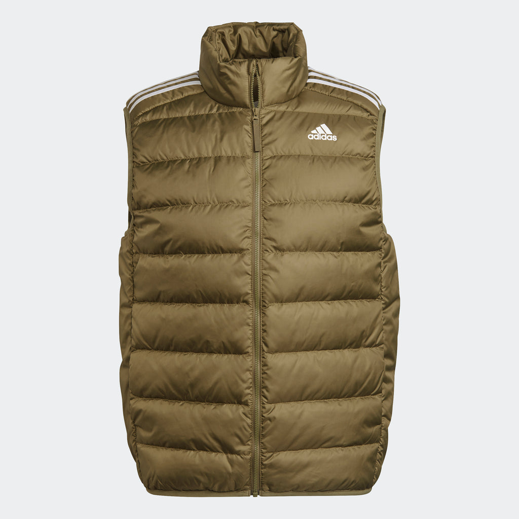 Men's adidas Hiking Essentials Light Down Vest Focus Olive