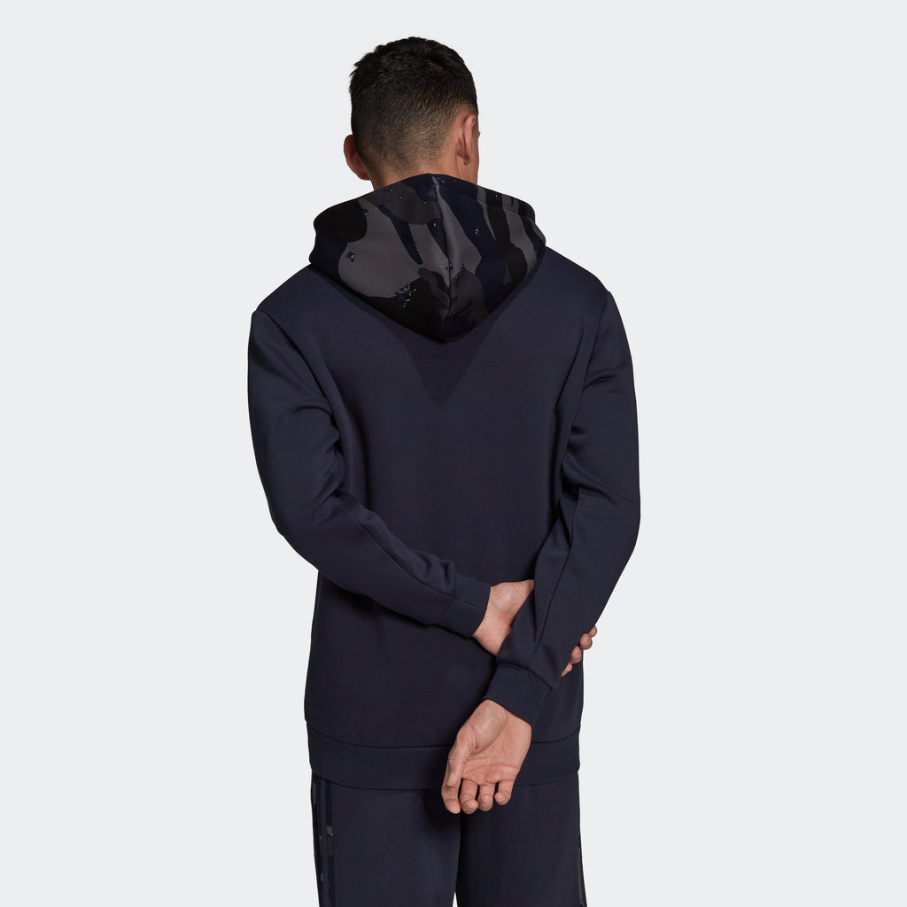 Men’s adidas Originals Camo Graphic Hoodie Night Navy