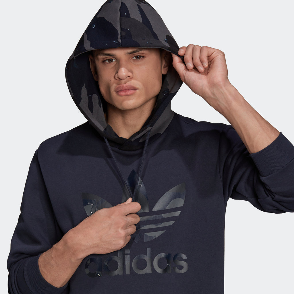 Men’s adidas Originals Camo Graphic Hoodie Night Navy