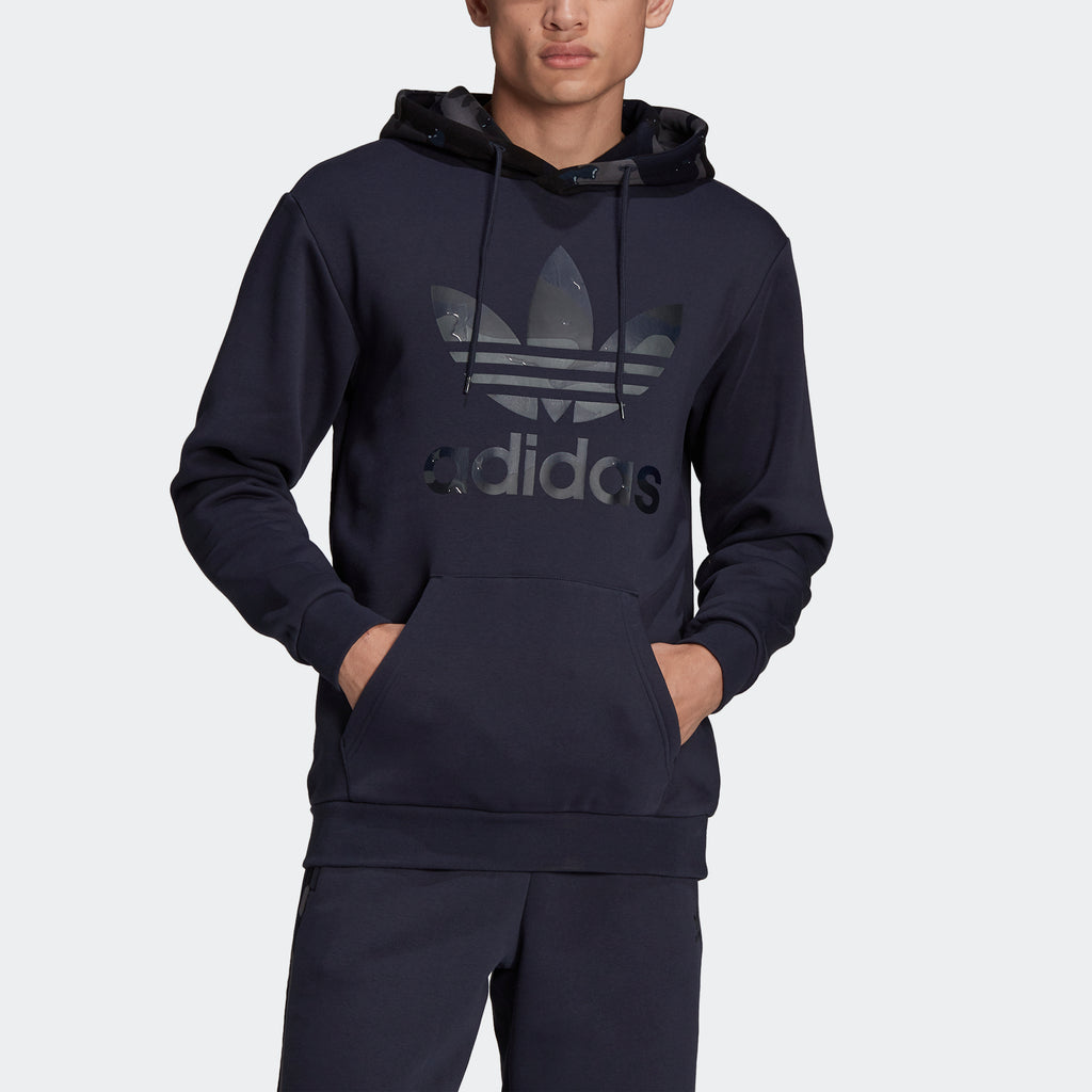 Men’s adidas Originals Camo Graphic Hoodie Night Navy