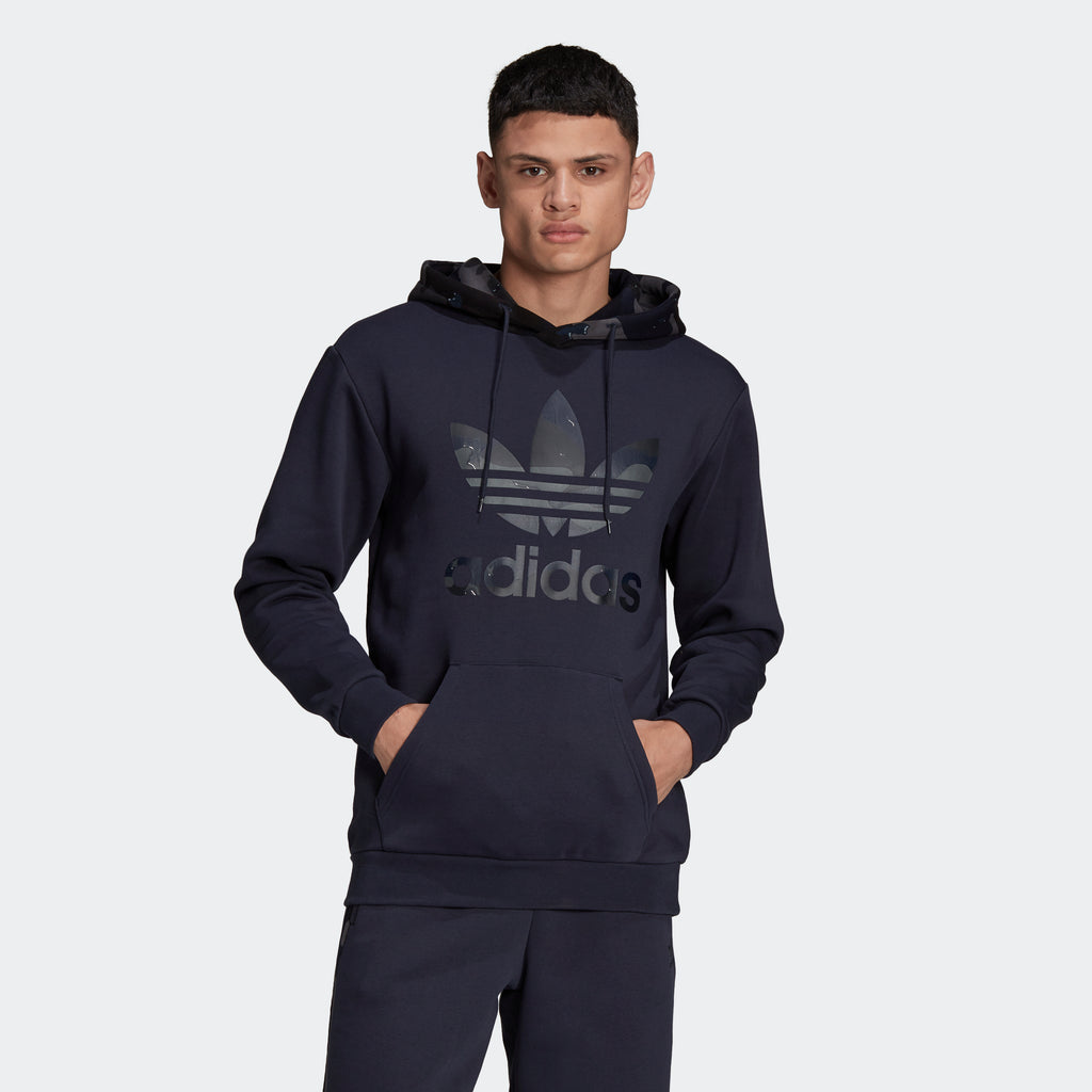 Men’s adidas Originals Camo Graphic Hoodie Night Navy