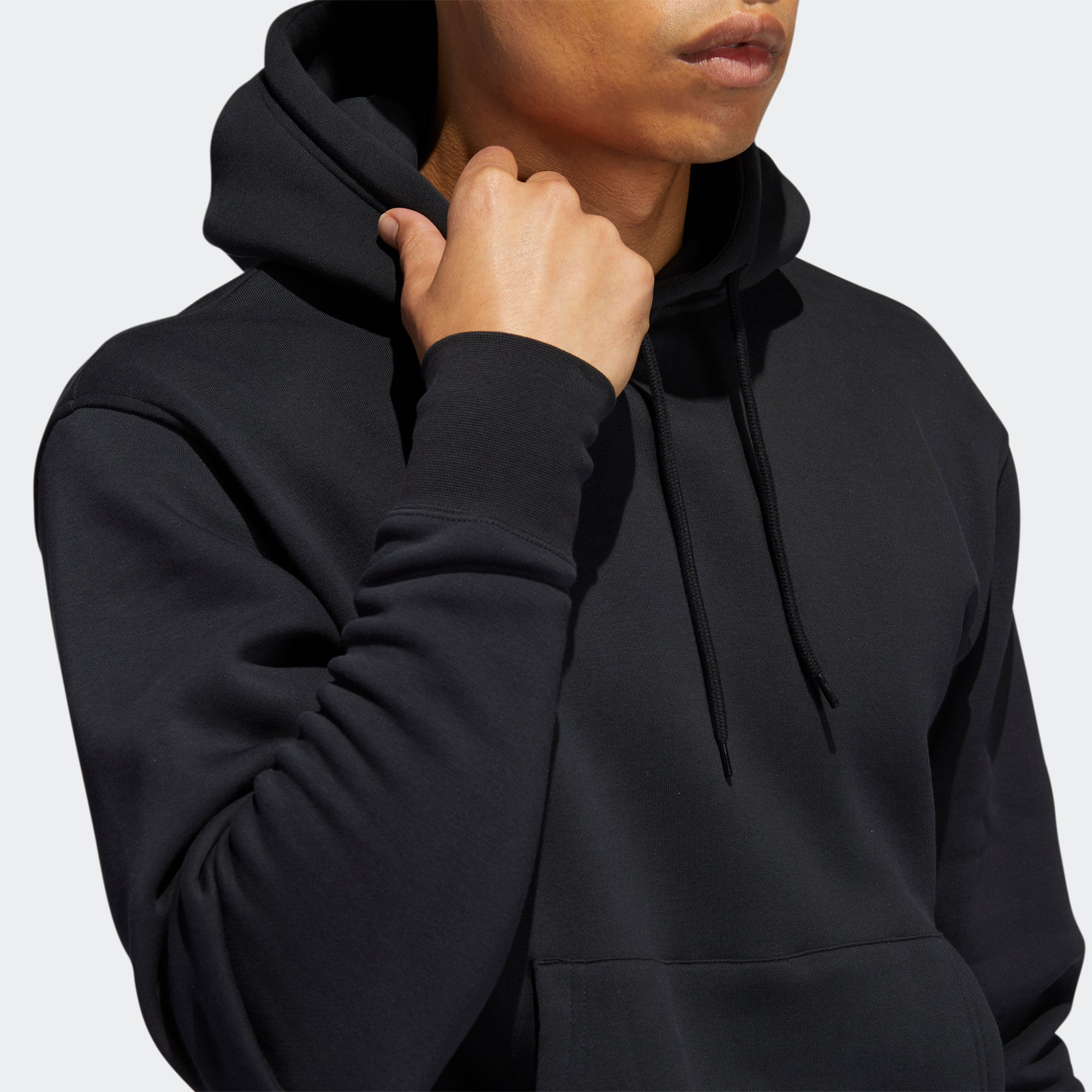 Men's adidas Originals Trefoil Script Hoodie Black