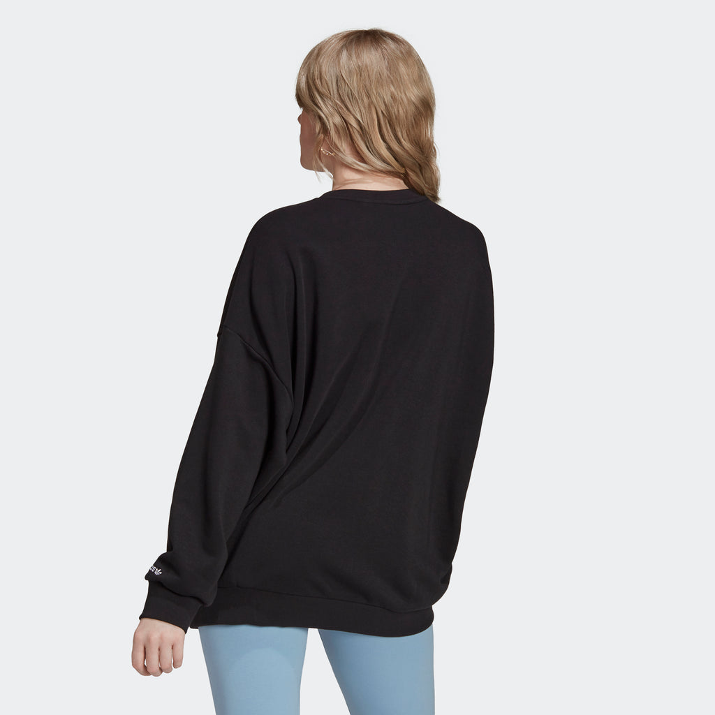 Women's adidas Originals Shattered Trefoil Wheel Sweatshirt