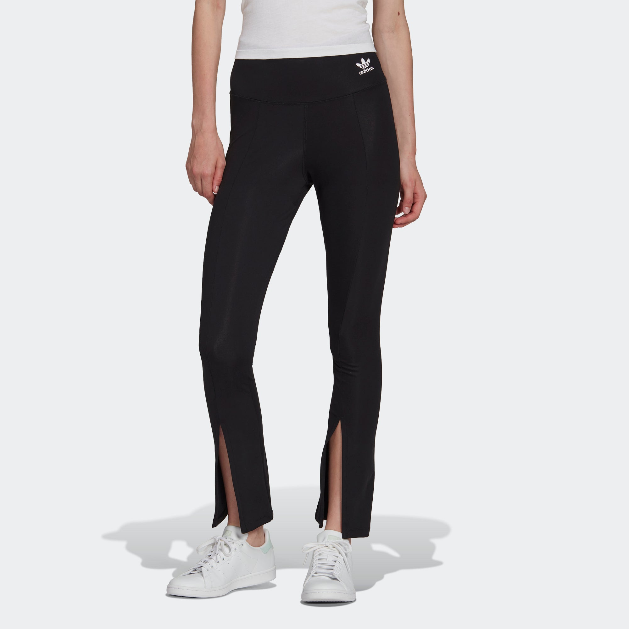 Women's adidas Originals Adicolor Classics SST Open Hem Leggings Black