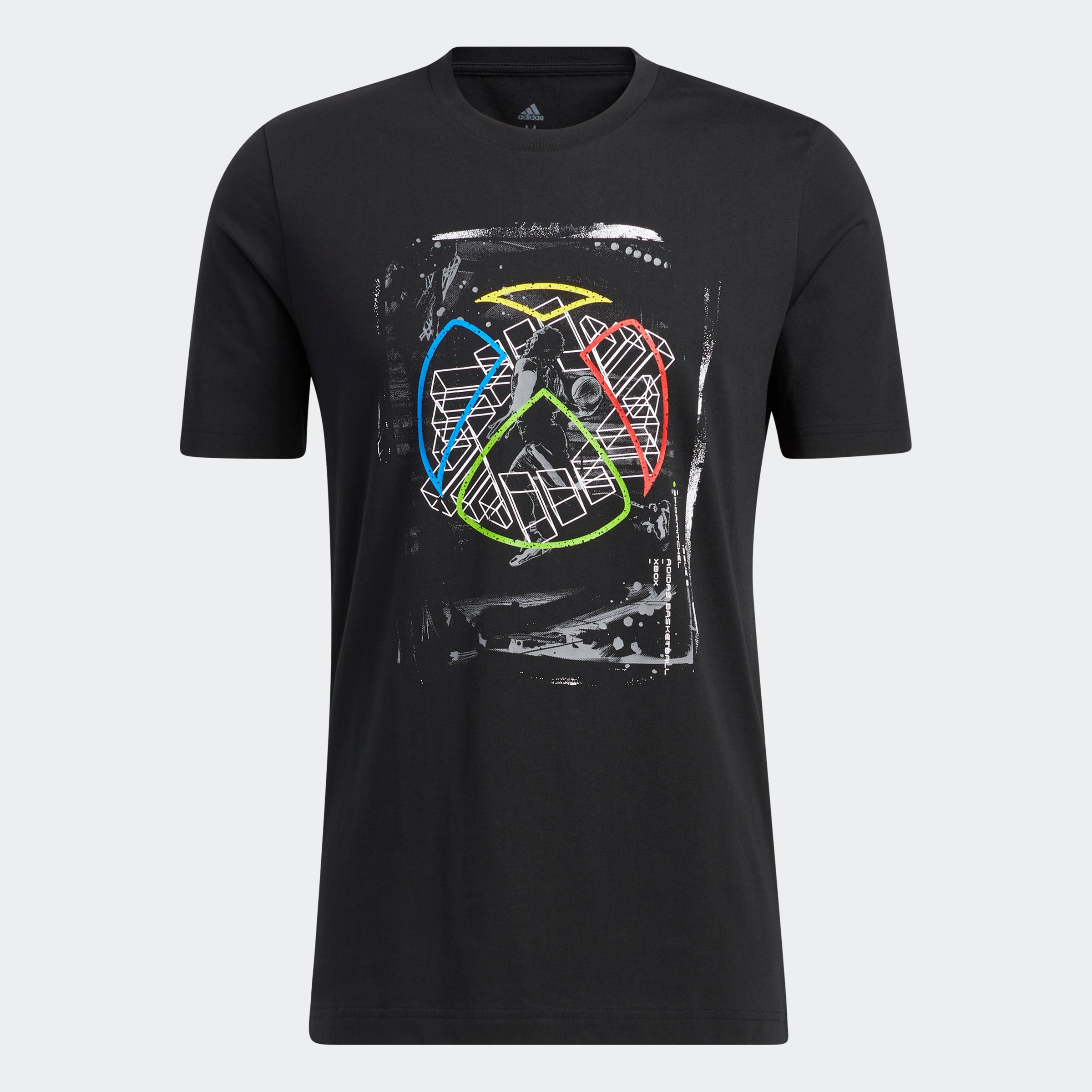 Men's adidas Basketball Donovan Mitchell X XBox Tee Black