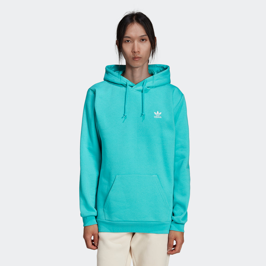 Men’s adidas Originals Adicolor Essentials Trefoil Hoodie Semi Mint Rush