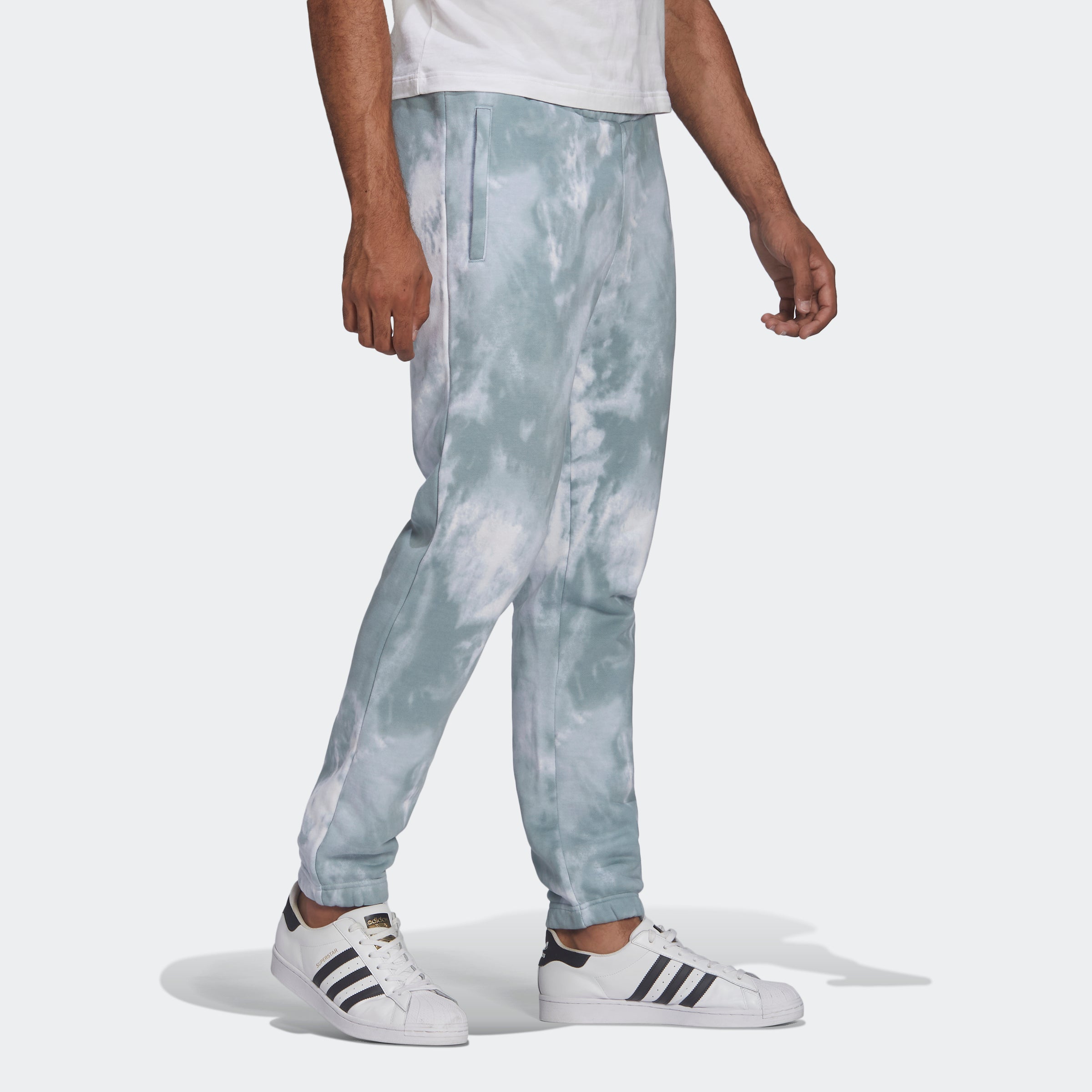 Men’s adidas Originals Adicolor Essentials Trefoil Pants Magic Grey
