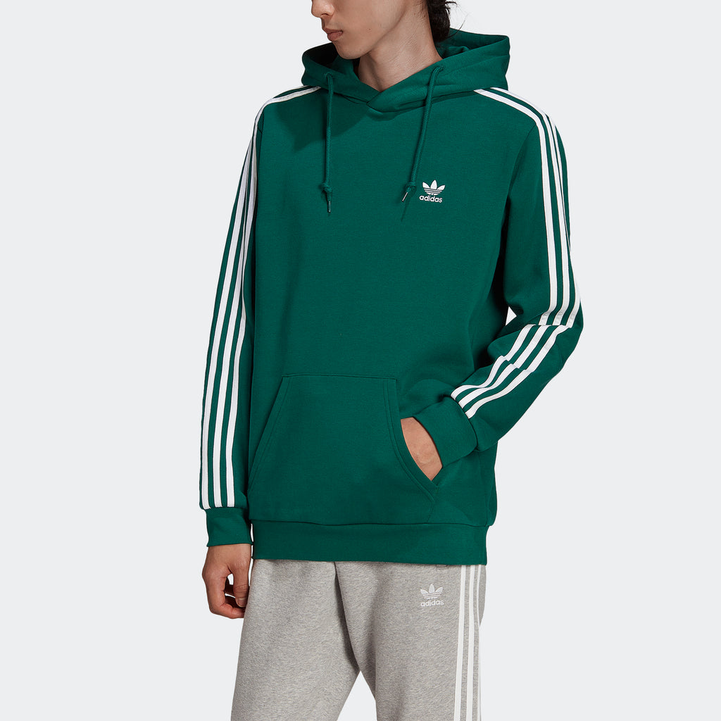 Men’s adidas Originals Adicolor Classics 3-Stripes Hoodie Green