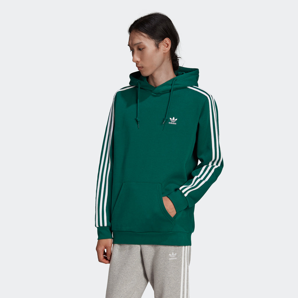 Men’s adidas Originals Adicolor Classics 3-Stripes Hoodie Green