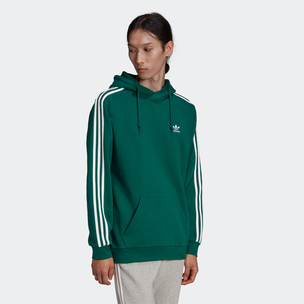 Men’s adidas Originals Adicolor Classics 3-Stripes Hoodie Green