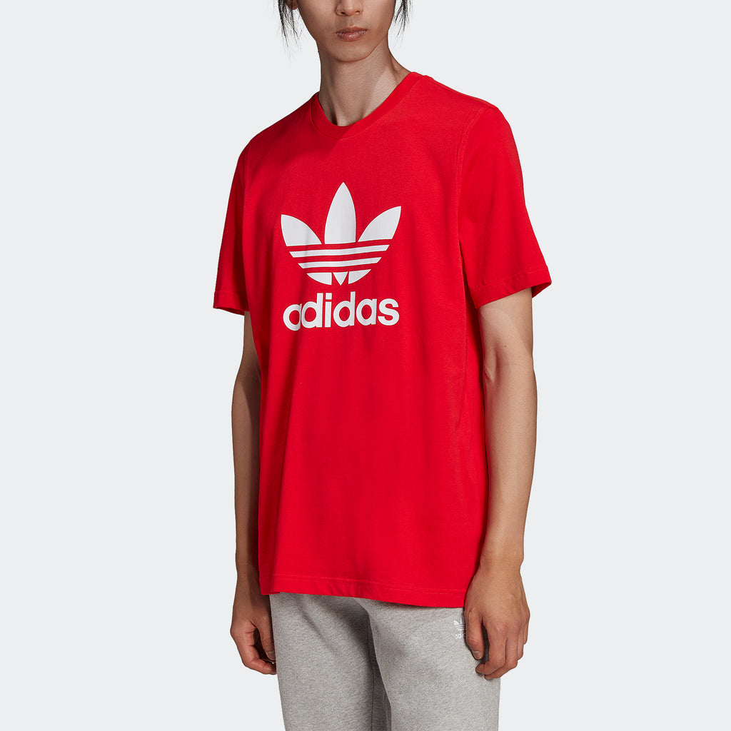 Men’s adidas Originals Adicolor Classics Trefoil Tee Vivid Red