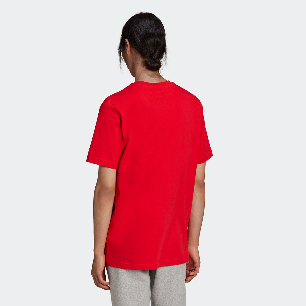 Men’s adidas Originals Adicolor Classics Trefoil Tee Vivid Red