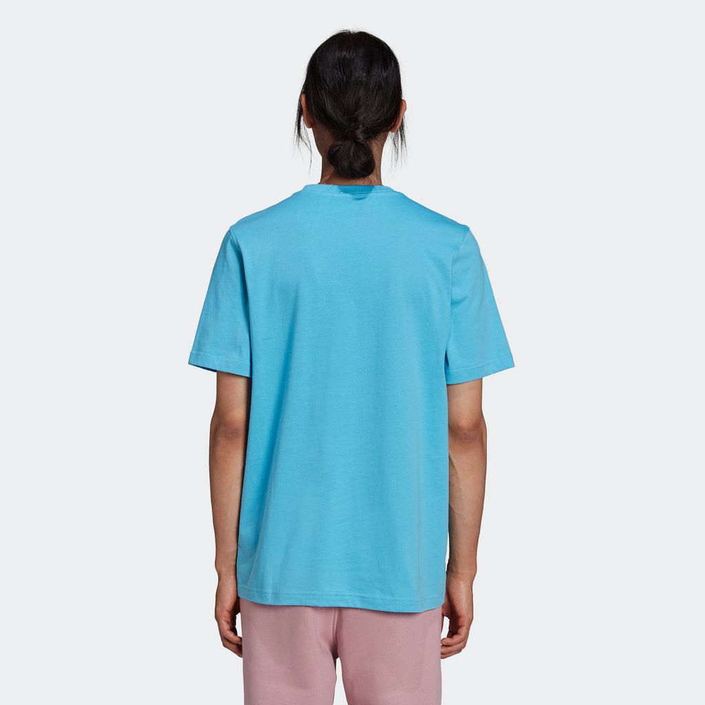 Men’s adidas Originals Adicolor Classics Trefoil Tee Sky Rush