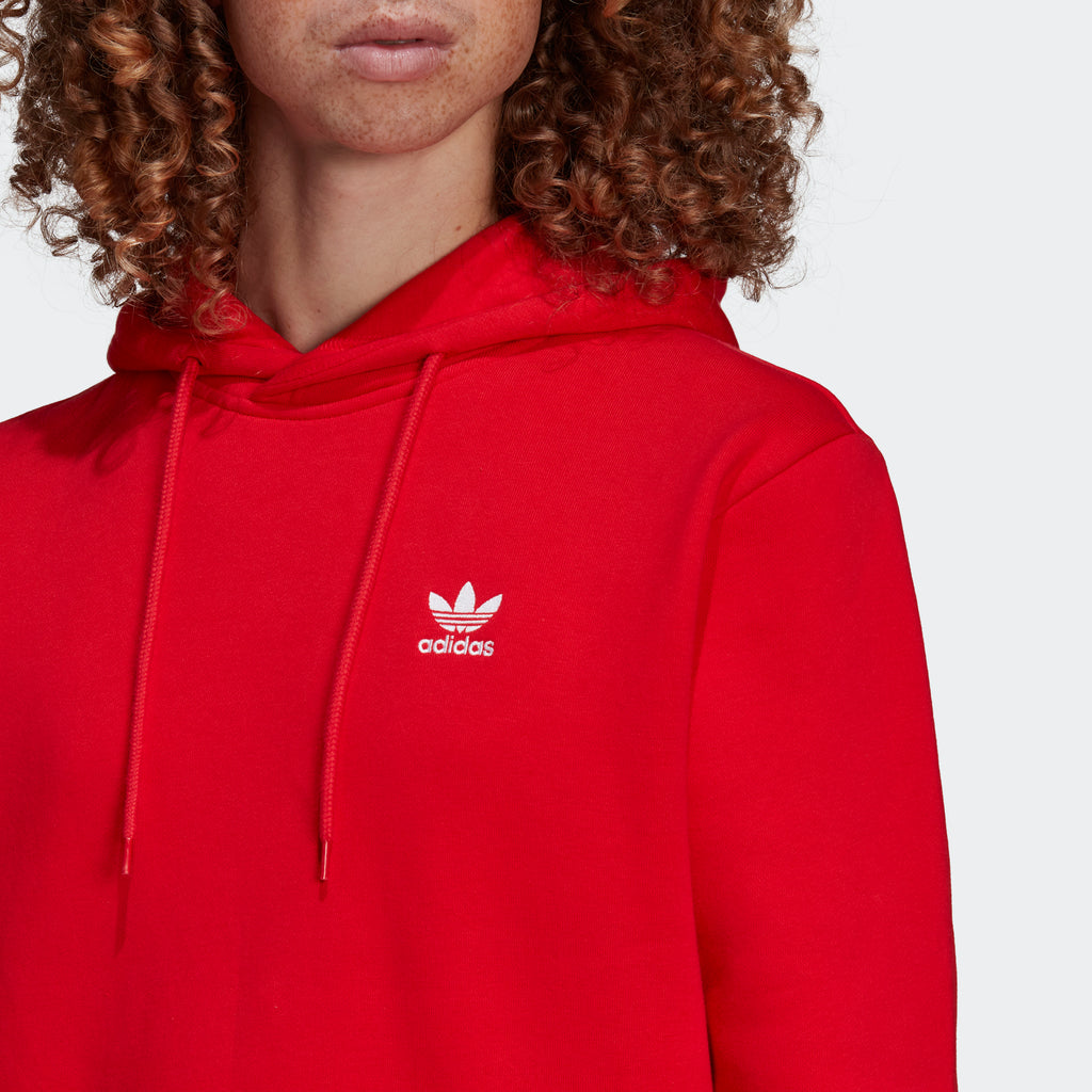 Men’s adidas Originals Adicolor Essentials Trefoil Hoodie Vivid Red