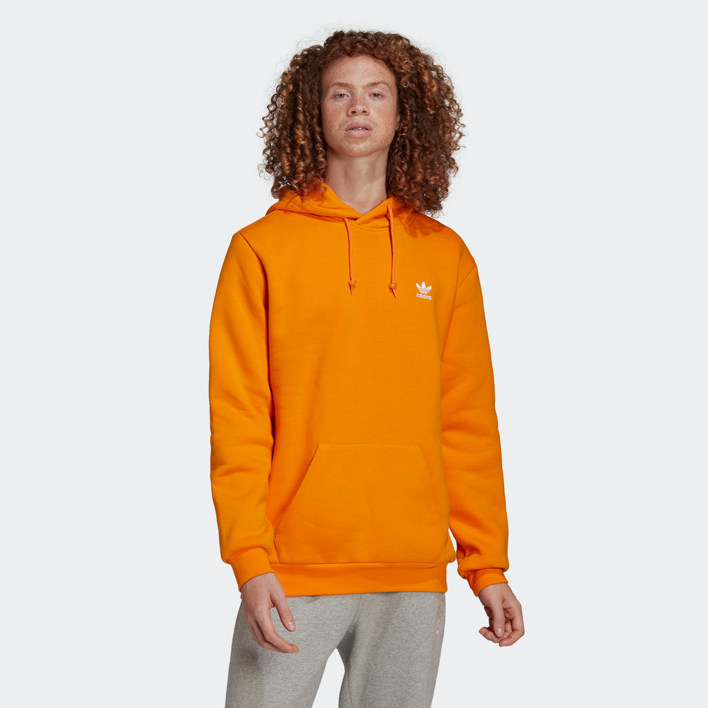 Men’s adidas Originals Adicolor Essentials Trefoil Hoodie Bright Orange