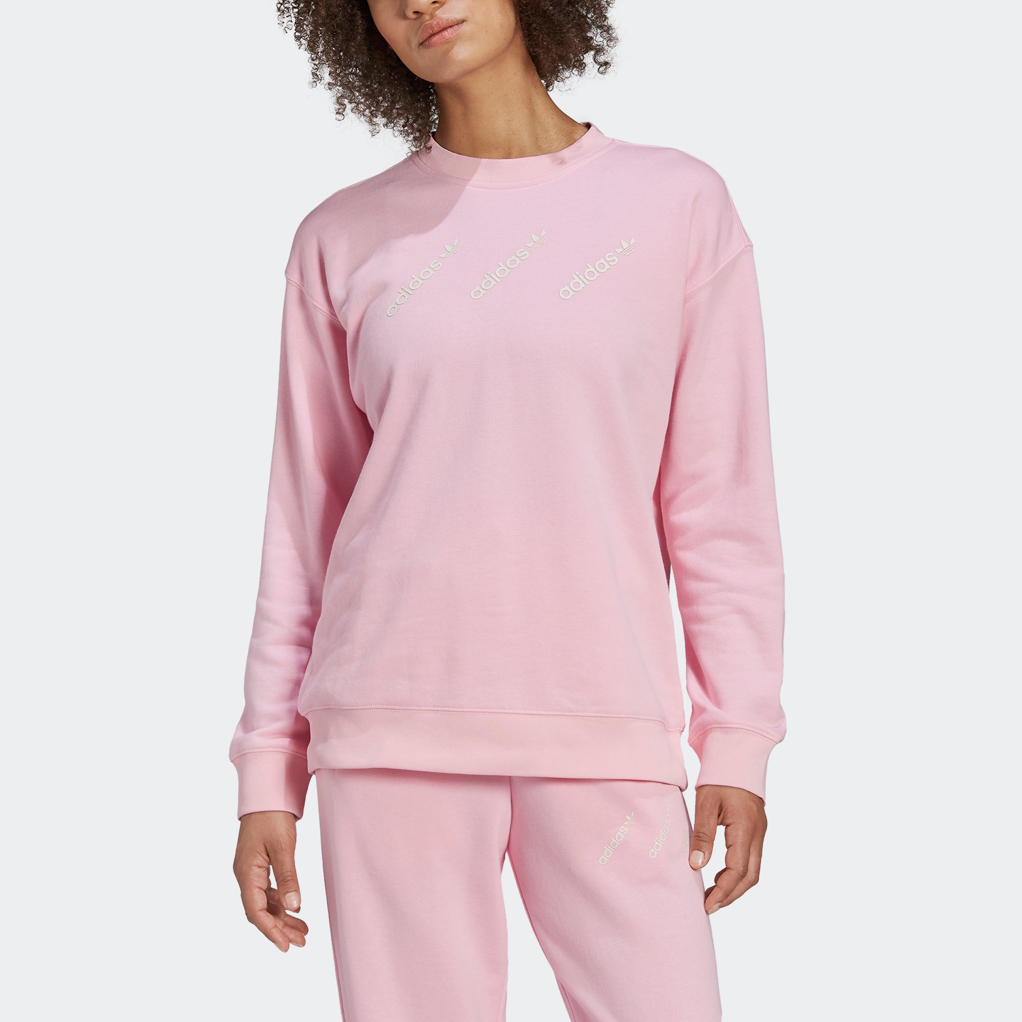 Women's adidas Originals Crew Sweatshirt True Pink