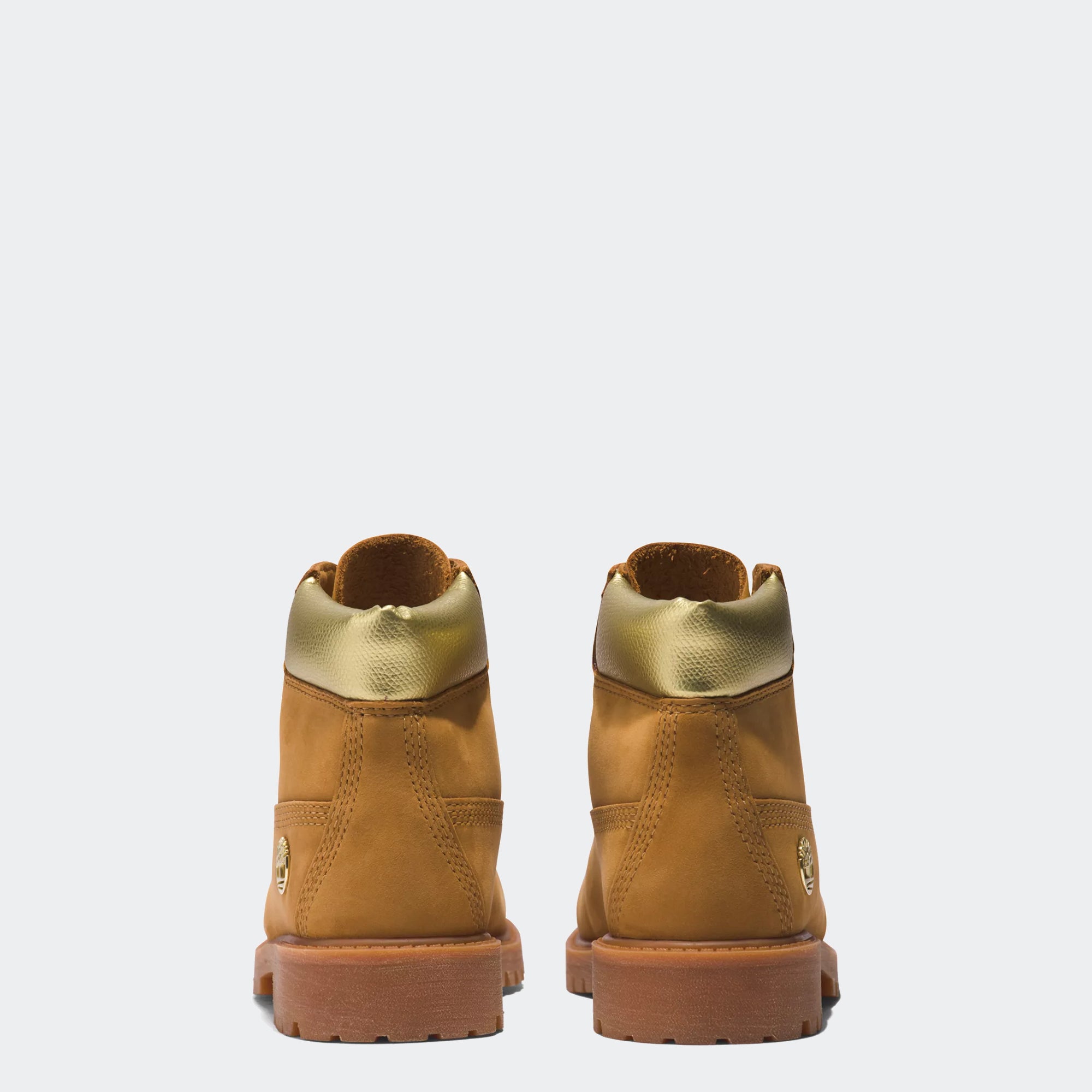 Big Kid Timberland Premium 6-Inch Waterproof Boots Wheat Gold