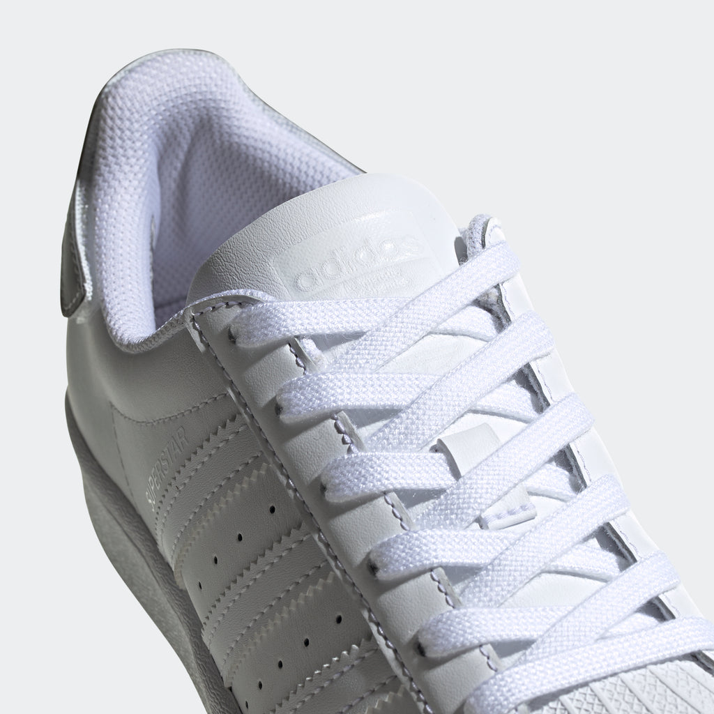 Kids' adidas Originals Superstar Shoes White