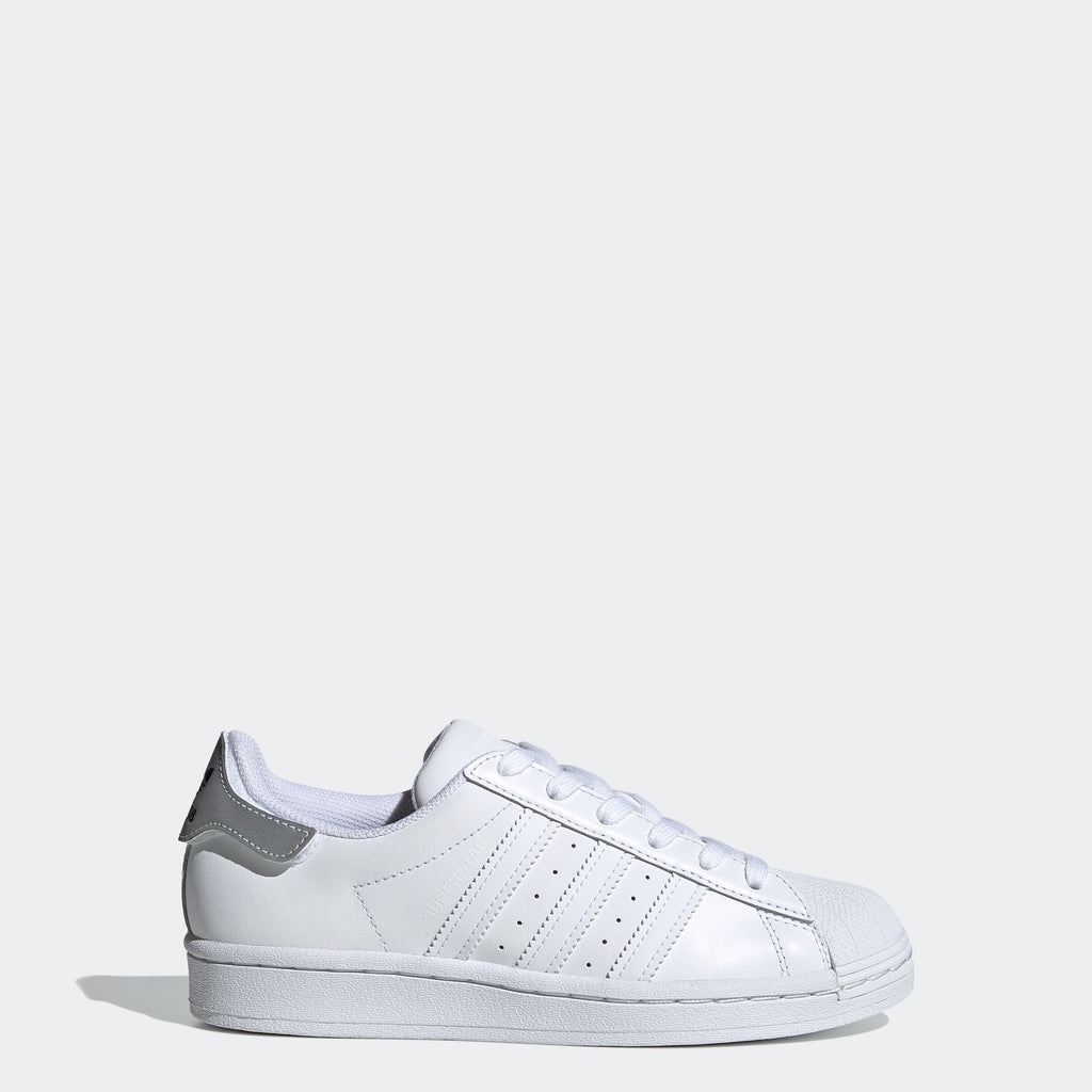 Kids' adidas Originals Superstar Shoes White