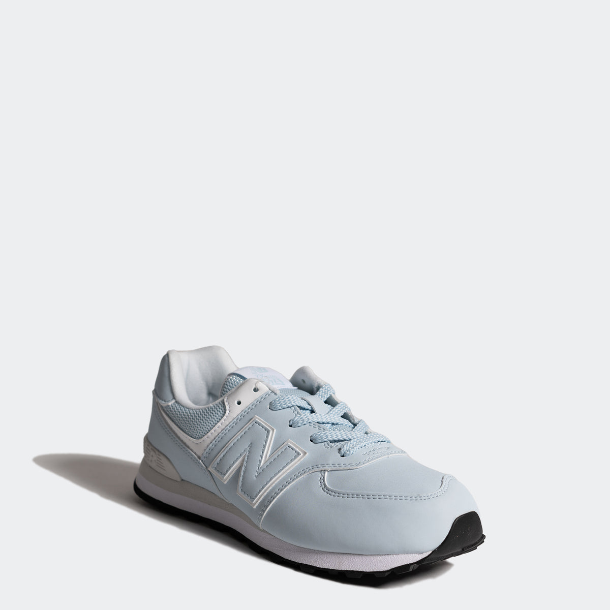 Big Kids' New Balance 574 Shoes Morning Tide (Wide)