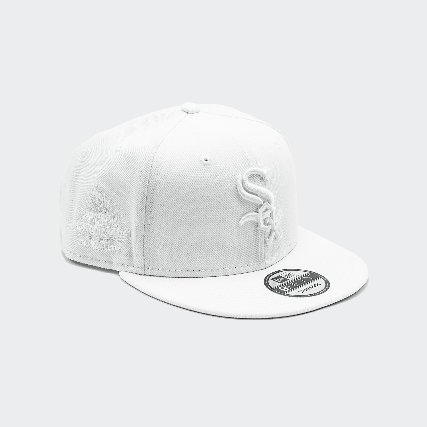 New Era Chicago White Sox White Basic 9FIFTY Snapback