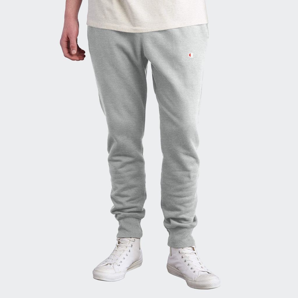 Men's Champion Reverse Weave Trim Joggers Grey