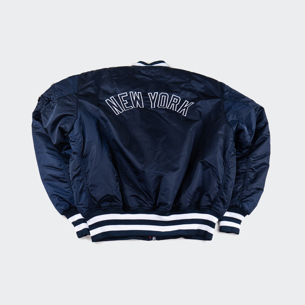 Alpha Industries x New Era New York Yankees MA-1 Bomber Jacket Navy