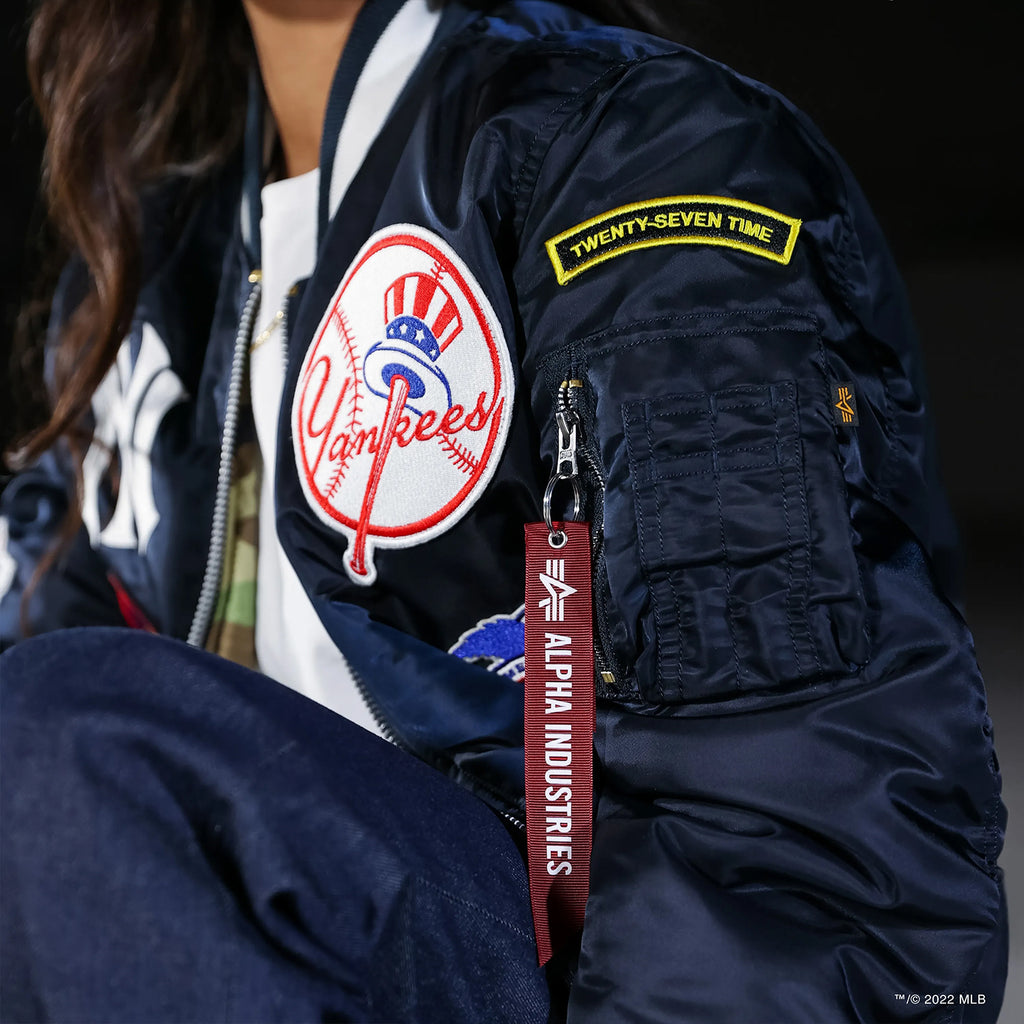 Alpha Industries x New Era New York Yankees MA-1 Bomber Jacket Navy