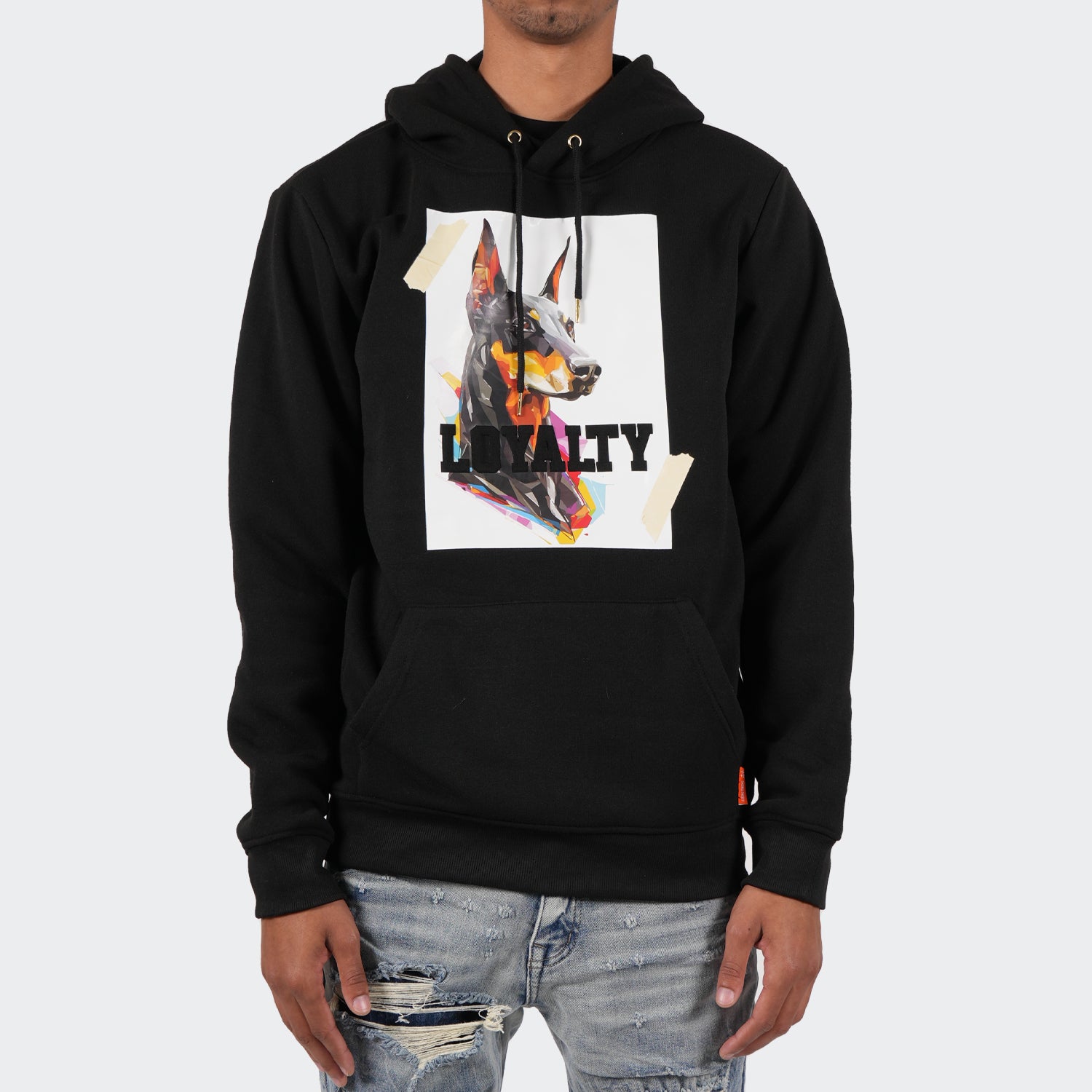 Men's TWO MILL TWENTY "Loyalty" Hoodie Black