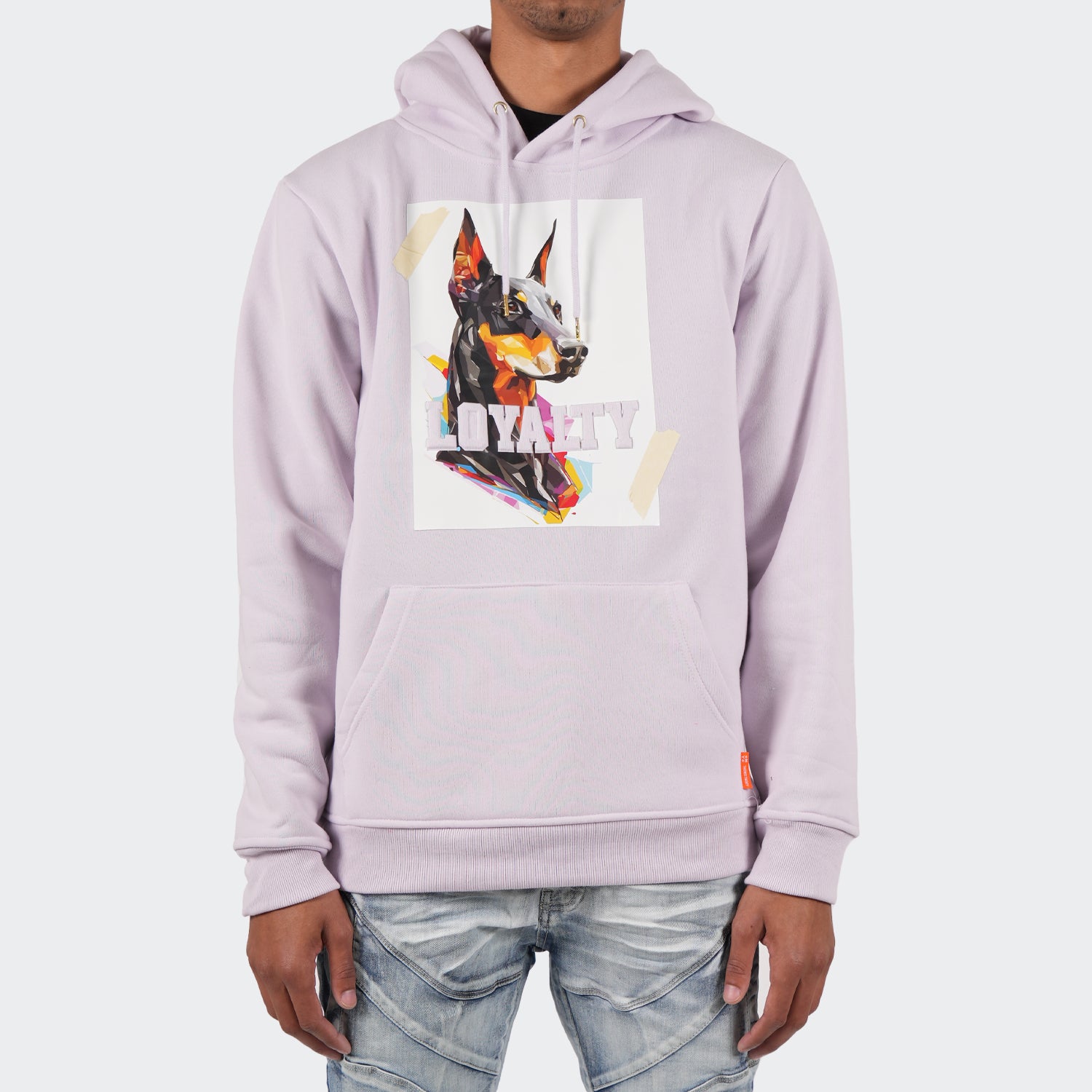 Men's TWO MILL TWENTY "Loyalty" Hoodie Lavender