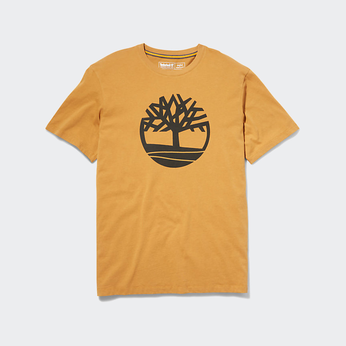 Men's Timberland Kennebec River Trail Tree Logo Tee Yellow