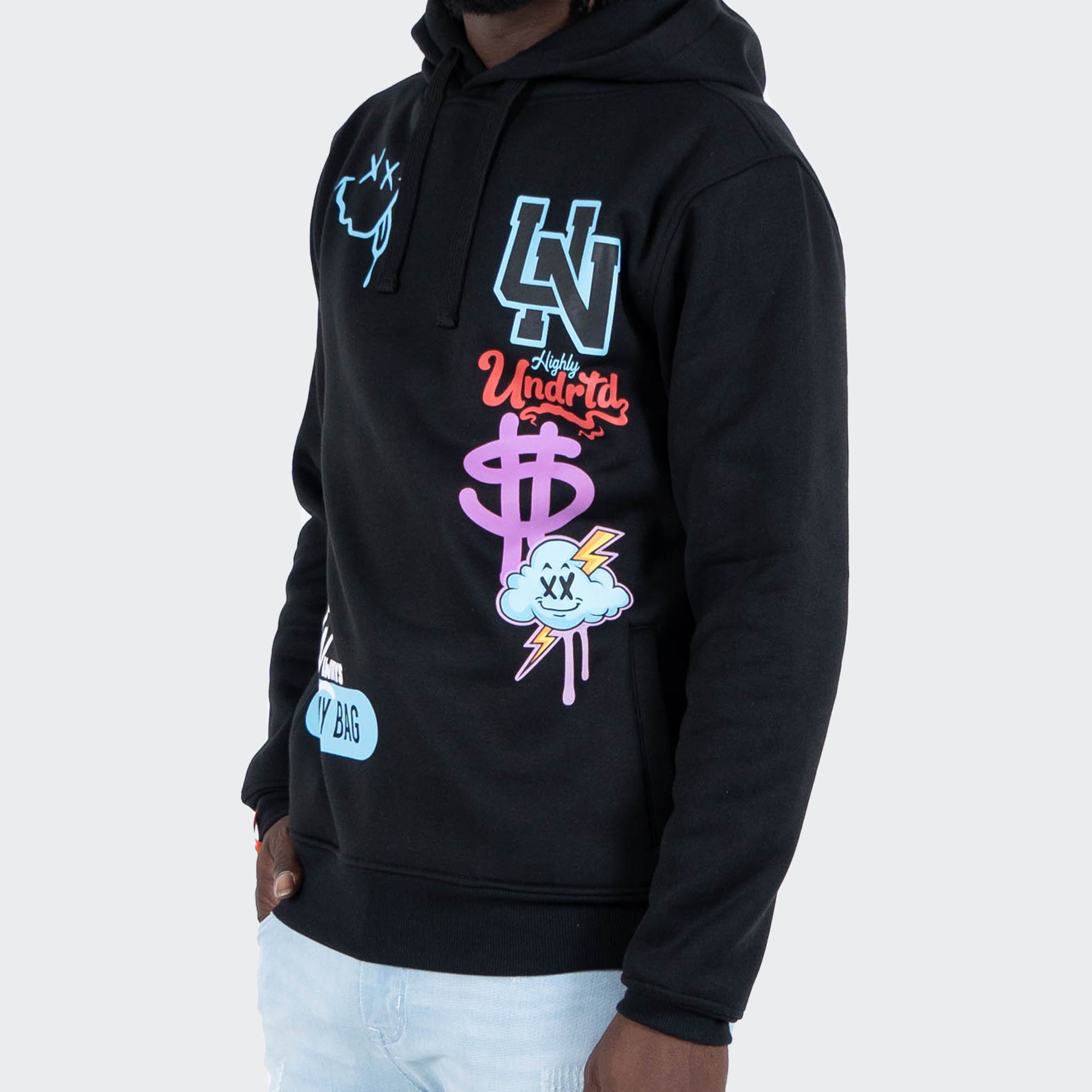 Men's TWO MILL TWENTY "Always In My Bag" Hoodie Black