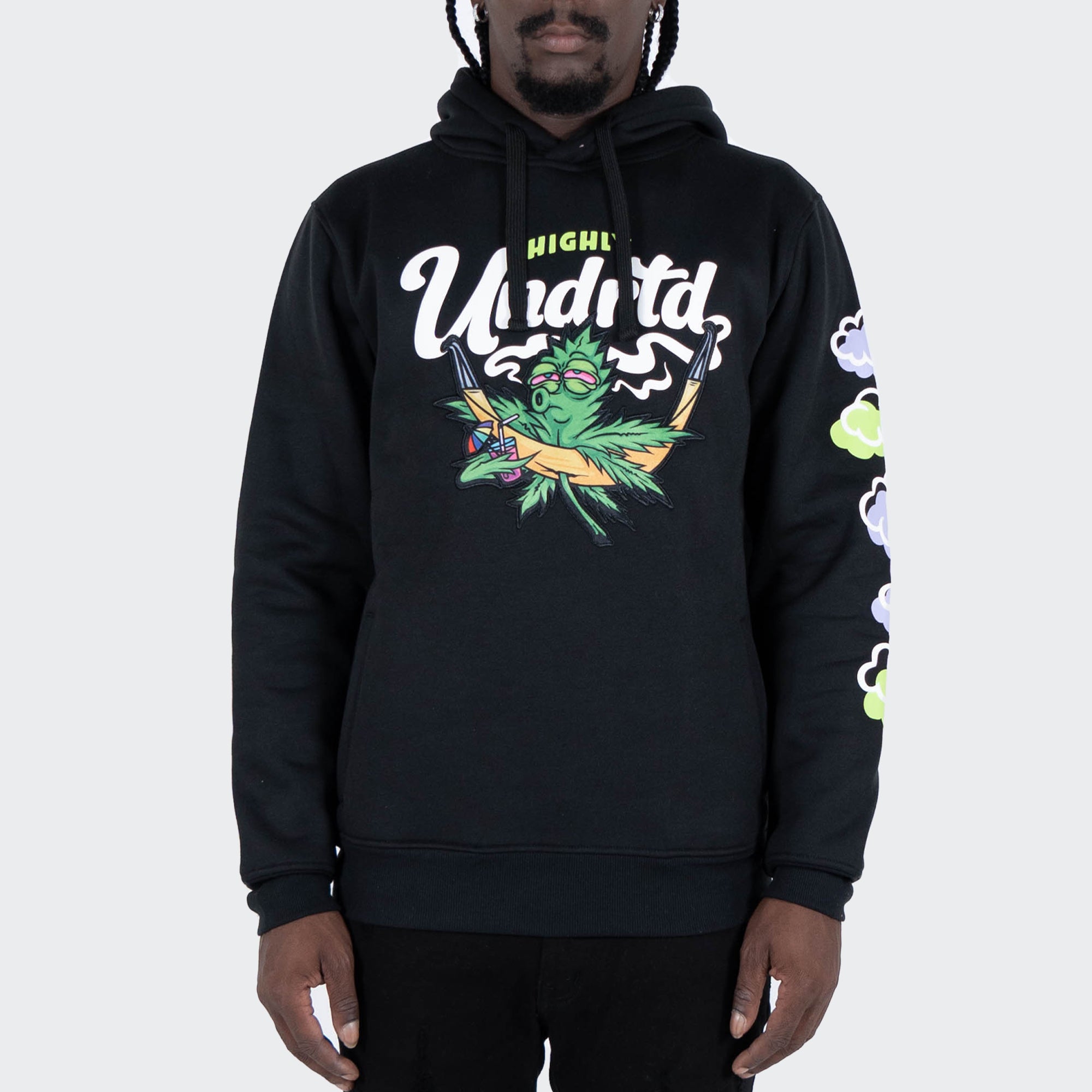 Men's TWO MILL TWENTY "Highly Underrated" Hoodie Black