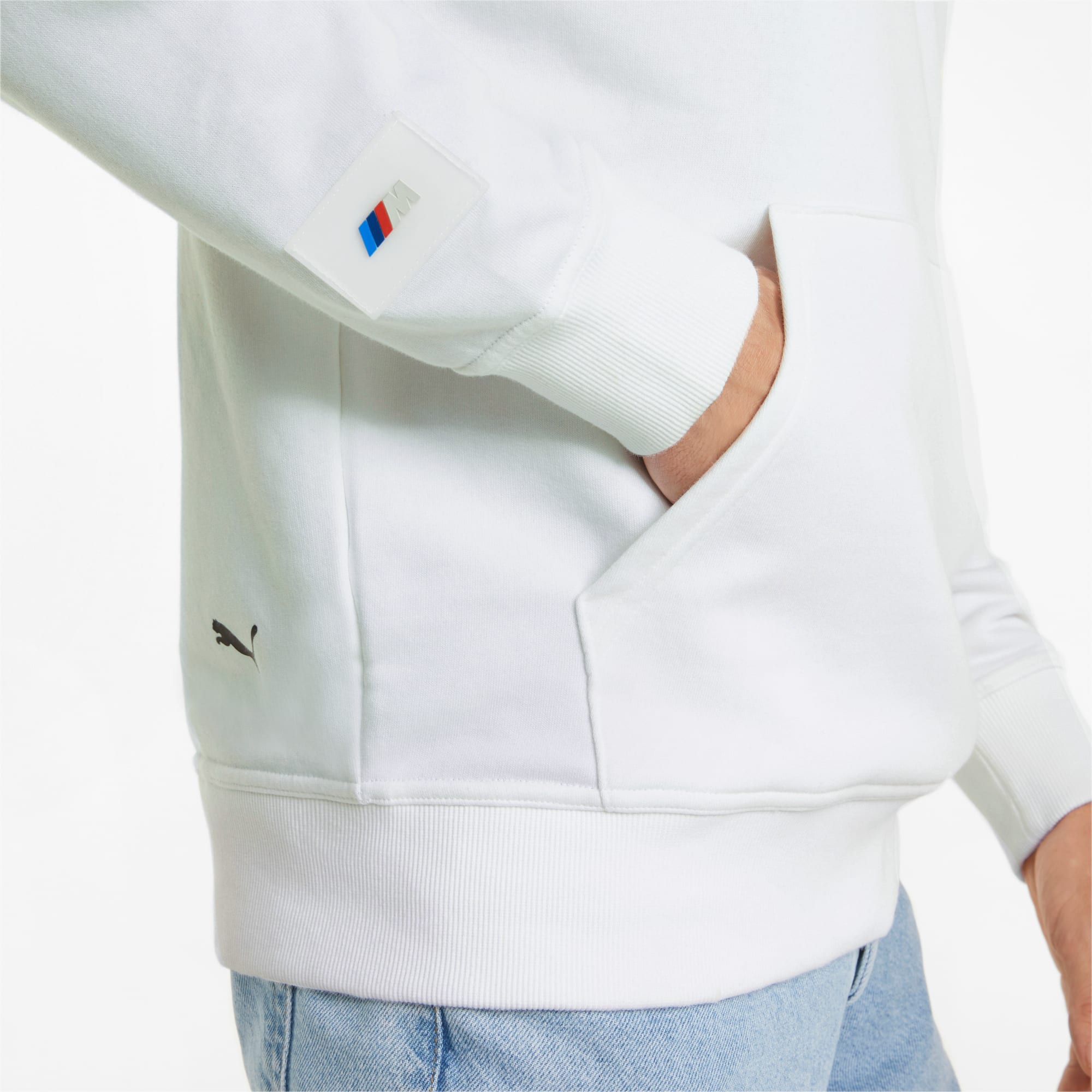 Men's PUMA BMW M Motorsport Statement Hoodie White