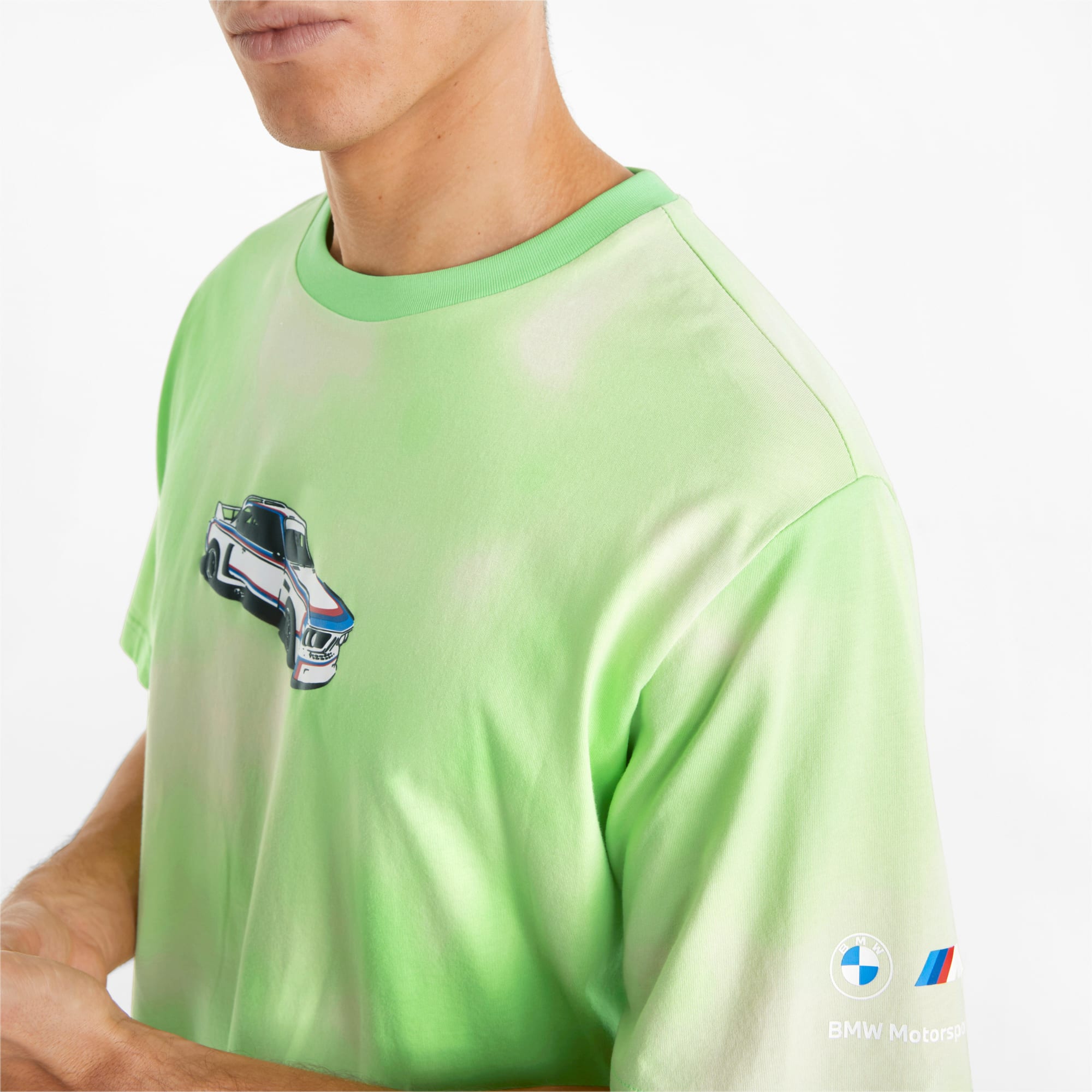 Men's PUMA BMW M Motorsport Statement Tee Green